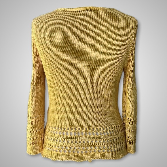 { Belamie } - Diagonal Knit Sweater - Picture 2 of 4